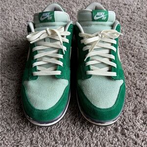 Nike SB Dunk Low Green Wallenberg Size 12